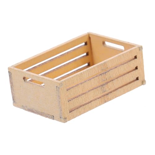 Yardwe Lagerkorb Aus Holz Für Puppenhaus Dekoration Zubehör Für Kreative Szenen Für Wohnräume Langlebig Und Original Holzfarbe Yardwe Lagerkorb Aus Holz Für Puppenhaus Dekoration Zubehör Für Kreative Szenen Für Wohnräume Langlebig Und Original Holzfarbe von Yardwe