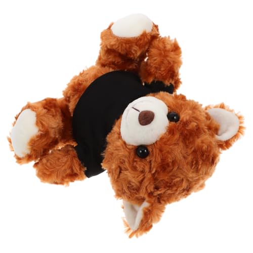 Yardwe Lebendige Plüschbärenpuppe Große Bärenformpuppe aus Hochwertigem Plüsch für Wohnzimmer und Schlafzimmer Vielseitig Yardwe Lebendige Plüschbärenpuppe Große Bärenformpuppe aus Hochwertigem Plüsch für Wohnzimmer und Schlafzimmer Vielseitig von Yardwe