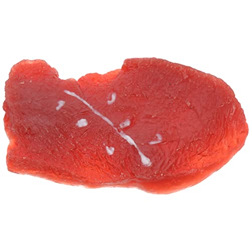 Yardwe Lebensechtes Rindfleisch Modell aus Künstliches Fleisch für Kinderküchen Fotorequisiten Dekoration Lernspielzeug für Kreative und Lehrzwecke Yardwe Lebensechtes Rindfleisch Modell aus Künstliches Fleisch für Kinderküchen Fotorequisiten Dekoration Lernspielzeug für Kreative und Lehrzwecke von Yardwe