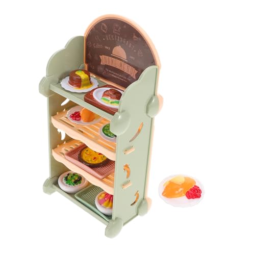 Yardwe Lebensmittelregalspielzeug Realistisch Essen Mini-schilder Für Die Lebensmittelanzeige Küche Spielset Spielküche Aus Holz Miniatur-bäckereikuchen Plastik Yardwe Lebensmittelregalspielzeug Realistisch Essen Mini-schilder Für Die Lebensmittelanzeige Küche Spielset Spielküche Aus Holz Miniatur-bäckereikuchen Plastik von Yardwe