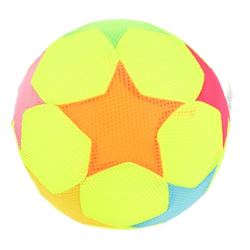 Yardwe Leiser Weicher Indoor Fußball für Hoher Sprung Stoffbezogen Geräuscharm Sicher für Kleinkinder Fördert Motorische Entwicklung für Drinnen Spielzimmer Sport und Bewegung Yardwe Leiser Weicher Indoor Fußball für Hoher Sprung Stoffbezogen Geräuscharm Sicher für Kleinkinder Fördert Motorische Entwicklung für Drinnen Spielzimmer Sport und Bewegung von Yardwe