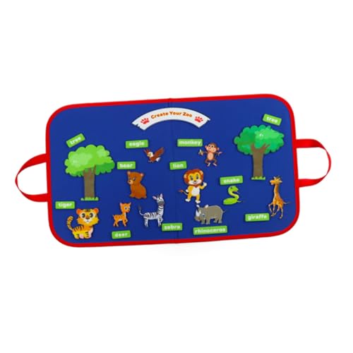 Yardwe Lernspielzeug Fühltafel Set für Pädagogisches Filzspielzeug Kreatives Storytelling Board Fördert Feinmotorik und Fantasie Langlebig und Sicher für Kleinkinder Yardwe Lernspielzeug Fühltafel Set für Pädagogisches Filzspielzeug Kreatives Storytelling Board Fördert Feinmotorik und Fantasie Langlebig und Sicher für Kleinkinder von Yardwe