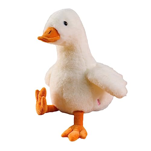 Yardwe Leuchtende Gans Plüschpuppe Kawaii Gans Für Weiches Kuscheltier Mit Buntem Licht Für Jungen Und Kreative Raumdekoration von Yardwe