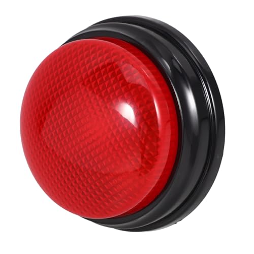 Yardwe Lustiger Alarmton Partybutton mit Lichtfunktion Batteriebetriebenes Kunststoffspielzeug für Partys Team Events Scherzartikel und Spieleinsatz Rot Vielseitig Einsetzbar Yardwe Lustiger Alarmton Partybutton mit Lichtfunktion Batteriebetriebenes Kunststoffspielzeug für Partys Team Events Scherzartikel und Spieleinsatz Rot Vielseitig Einsetzbar von Yardwe