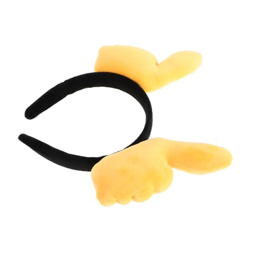 Yardwe Lustiges Handgesten Stirnband für Erwachsene und Kreatives Haarband mit Doppeltem für Partys und Fotos Einzigartiges Accessoire für Festliche Anlässe von Yardwe