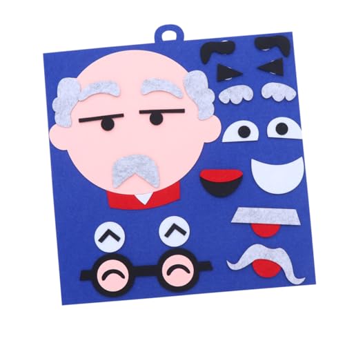 Yardwe Lustiges Puzzle aus Vliesstoff Farbenfrohe Gesichtsausdrücke für Jungen und Fördert die Kognitive Entwicklung für Zuhause oder Schule Sicher und Langlebig Yardwe Lustiges Puzzle aus Vliesstoff Farbenfrohe Gesichtsausdrücke für Jungen und Fördert die Kognitive Entwicklung für Zuhause oder Schule Sicher und Langlebig von Yardwe