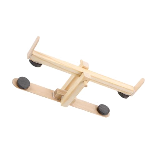 Yardwe Magnetischer Wippe -Lehrwerkzeug Wissenschaft kleine Magnete zum Basteln Bildungsspielzeug DIY-Wippe Bildung Holz Beige von Yardwe