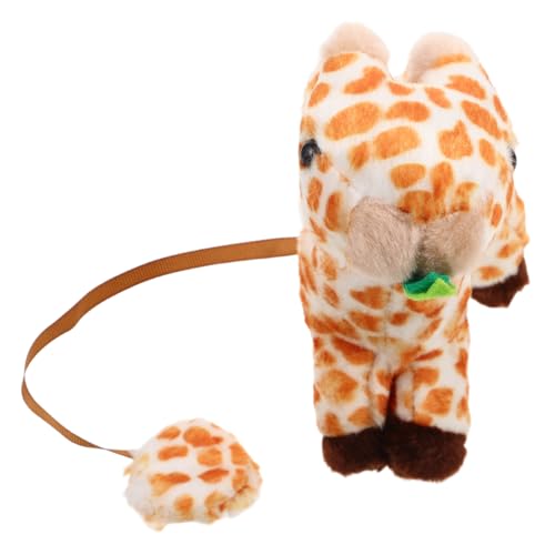 Yardwe Magnetpuppe auf Schulter Giraffe Giraffe Plüschpuppe Giraffe Schulterprop Giraffe Schulterdekoration Giraffenspielzeug für Party -Cosplay -Dekoration Light Brown Yardwe Magnetpuppe auf Schulter Giraffe Giraffe Plüschpuppe Giraffe Schulterprop Giraffe Schulterdekoration Giraffenspielzeug für Party -Cosplay -Dekoration Light Brown von Yardwe