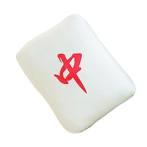 Yardwe Mahjong -Kissen gefüllte Spielzeuge Kuschelkissen aus Plüsch Plüsch-Wurfkissen Mahjong-Kissen pelziges Kuscheltier Mahjong-Plüschkissen Plüschtiere PP Baumwolle Yardwe Mahjong -Kissen gefüllte Spielzeuge Kuschelkissen aus Plüsch Plüsch-Wurfkissen Mahjong-Kissen pelziges Kuscheltier Mahjong-Plüschkissen Plüschtiere PP Baumwolle von Yardwe