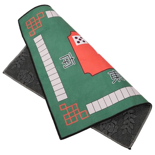 Yardwe Mahjong Matte Geräuschreduzierende Tischdecke Für Schachräume rutschfest Für Mahjong Poker Und Kartenspiele Schützt Ihren Vor Schäden von Yardwe