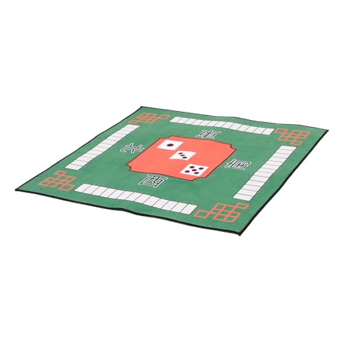 Yardwe Mahjong Tischdecke rutschfeste Spielmatte für Brettspiele Geräuschreduzierung für Mahjong Kartenspiele und Familienunterhaltung Leicht und Tragbar für Zuhause und Hotels von Yardwe