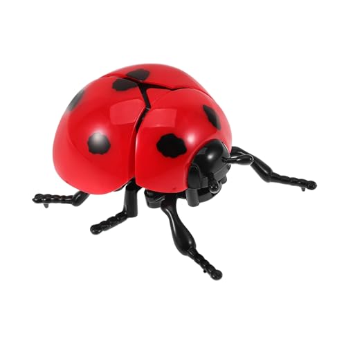 Yardwe Marienkäferspielzeug Marienkäfer Figur Marienkäfer Marienkäfer- Party-aufziehspielzeug Mini-marienkäfer-Modell Rot Plastik Yardwe Marienkäferspielzeug Marienkäfer Figur Marienkäfer Marienkäfer- Party-aufziehspielzeug Mini-marienkäfer-Modell Rot Plastik von Yardwe