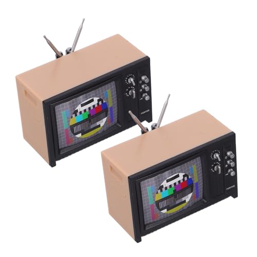 Yardwe Miniaturfernseher Für Puppenhaus-Szene Maßstab DIY-mikromöbel Dekorativer Tv-ständer Puppenhaus-Entertainment-Center Stabiler Mini-tv Kleiner Fernseher Für Modellbau Yardwe Miniaturfernseher Für Puppenhaus-Szene Maßstab DIY-mikromöbel Dekorativer Tv-ständer Puppenhaus-Entertainment-Center Stabiler Mini-tv Kleiner Fernseher Für Modellbau von Yardwe