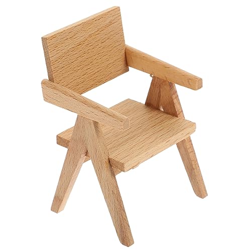 Yardwe Maßstab Dekorativer Mini Holzstuhl Für Puppenhaus Kreatives Für Für Besondere Anlässe Yardwe Maßstab Dekorativer Mini Holzstuhl Für Puppenhaus Kreatives Für Für Besondere Anlässe von Yardwe