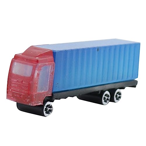 Yardwe Mini- LKW-Modell Aus LKW-Spielzeug Für Junge Mädchen Modell Eines Versandcontainer-Autos Für Mikro-sandkästen Und Puppenhäuser Yardwe Mini- LKW-Modell Aus LKW-Spielzeug Für Junge Mädchen Modell Eines Versandcontainer-Autos Für Mikro-sandkästen Und Puppenhäuser von Yardwe