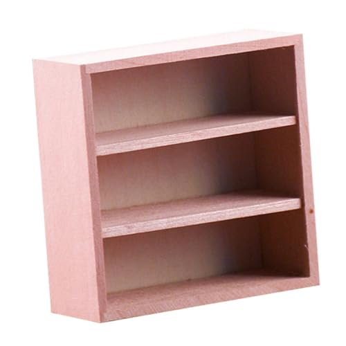 Yardwe Maßstab Puppenhaus Möbel Detailgetreues Mini Haus Schrank Dekoration für Wohnzimmer Schlafzimmer Esszimmer von Yardwe