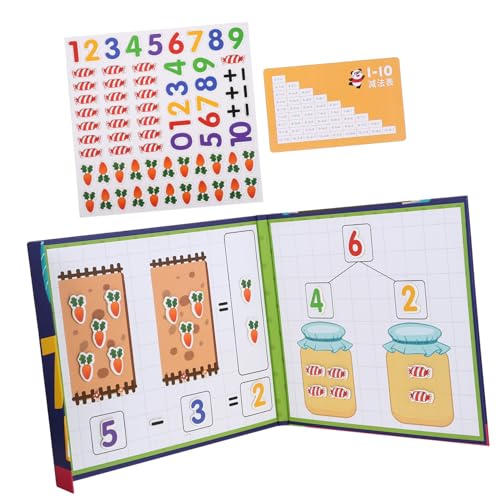 Yardwe Mathematik Lernspielzeug für Pädagogisches Intelligenz Zahlen und Rechenfähigkeiten für Jungen und Mädchen Sicher und Unterhaltsam für Geburtstagsgeschenke und Alltag von Yardwe