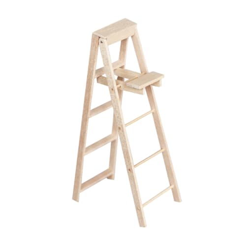 Yardwe Mikroleiter Puppe Für Klein Miniatur Winzig Erste Mini-hausleitern Leiterzubehör Zum Selbermachen Szenenmodell Gartenverzierungsleiter Mini-Leiter Schmücken Mini Möbel Birke Yardwe Mikroleiter Puppe Für Klein Miniatur Winzig Erste Mini-hausleitern Leiterzubehör Zum Selbermachen Szenenmodell Gartenverzierungsleiter Mini-Leiter Schmücken Mini Möbel Birke von Yardwe