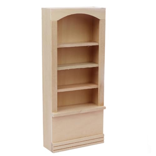 Yardwe Mini-Bücherregal Mini-Verzierung Bücherregal für Kinderzimmer kleines Bücherregal für kindergeschenke kleines Möbel Bücherregal Miniaturlager hölzern Khaki Yardwe Mini-Bücherregal Mini-Verzierung Bücherregal für Kinderzimmer kleines Bücherregal für kindergeschenke kleines Möbel Bücherregal Miniaturlager hölzern Khaki von Yardwe