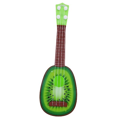 Yardwe Mini Gitarre Anfänger üben Ukulele Trainings-Ukulele-Instrument Musikinstrument Gitarrenspielzeug für -Ukulele Ukulele zubehör Plastik Green Yardwe Mini Gitarre Anfänger üben Ukulele Trainings-Ukulele-Instrument Musikinstrument Gitarrenspielzeug für -Ukulele Ukulele zubehör Plastik Green von Yardwe