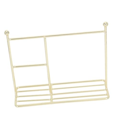 Yardwe Mini Kleiderständer Für Puppen Puppenkleider Aufbewahrung Regal Aus Langlebigem Material Für Puppenhaus Dekoration Und Kinderzimmer Goldene Farbe Yardwe Mini Kleiderständer Für Puppen Puppenkleider Aufbewahrung Regal Aus Langlebigem Material Für Puppenhaus Dekoration Und Kinderzimmer Goldene Farbe von Yardwe