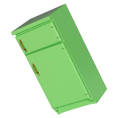 Yardwe Mini Kühlschrank Für Puppenhaus Doppeltür Modell Exquisite Puppenhausdekoration Langlebig Und Sicher Für Modell Yardwe Mini Kühlschrank Für Puppenhaus Doppeltür Modell Exquisite Puppenhausdekoration Langlebig Und Sicher Für Modell von Yardwe