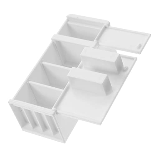 Yardwe Mini-Kühlschrank-Modell für kinderspielzeug Kinderzimmer Dekoration spielzeuge puppenhauszubehör Miniatur-Dinge Minikühlschrank zum Basteln Plastik Weiß Yardwe Mini-Kühlschrank-Modell für kinderspielzeug Kinderzimmer Dekoration spielzeuge puppenhauszubehör Miniatur-Dinge Minikühlschrank zum Basteln Plastik Weiß von Yardwe