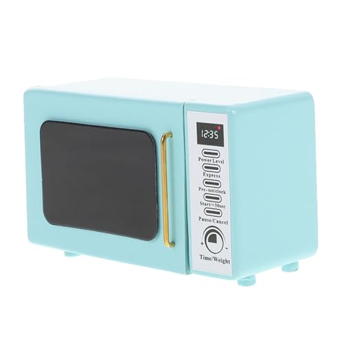 Yardwe Mini Mikrowelle Und Küchen Puppenhausofen Kleines Mikrowellenspielzeug Miniatur Mikrowelle Mikrowelle Für Im Alter Von 4–8 Jahren Mini Hausofenmodell Mini Hausschmuck Aus Yardwe Mini Mikrowelle Und Küchen Puppenhausofen Kleines Mikrowellenspielzeug Miniatur Mikrowelle Mikrowelle Für Im Alter Von 4–8 Jahren Mini Hausofenmodell Mini Hausschmuck Aus von Yardwe