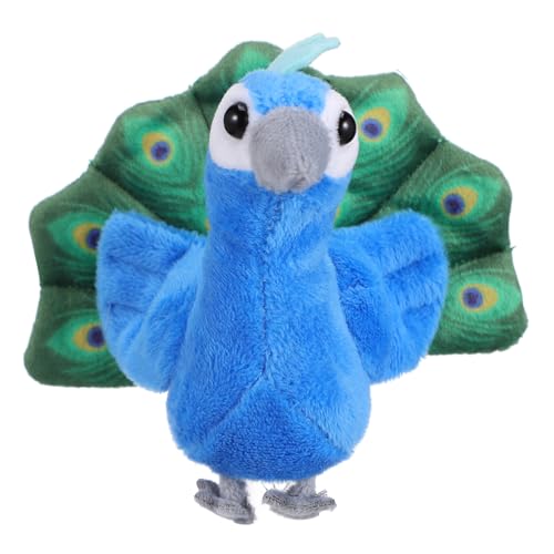 Yardwe Mini Peacock Fingerpuppe Mini Peacock Puppet Pfauen -fingerspielzeug Handpuppen Für Kleinkind Handpuppen Storytelling Peacock Puppet Fingerpuppen Vogelpuppe Plüsch Blue Yardwe Mini Peacock Fingerpuppe Mini Peacock Puppet Pfauen -fingerspielzeug Handpuppen Für Kleinkind Handpuppen Storytelling Peacock Puppet Fingerpuppen Vogelpuppe Plüsch Blue von Yardwe