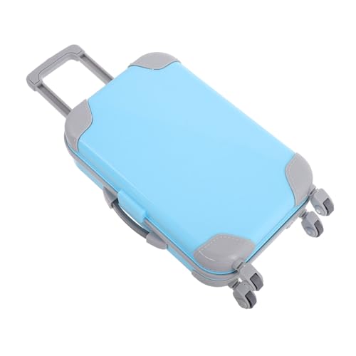 Yardwe Mini-Trolley Mini-Reisekoffer Minikoffer für Puppen Puppenkoffer Spielzeugkoffer Reise Koffer Mini Puppen Koffer Kleiner Koffer für Puppen Puppenhauszubehör Abs Sky-Blue Yardwe Mini-Trolley Mini-Reisekoffer Minikoffer für Puppen Puppenkoffer Spielzeugkoffer Reise Koffer Mini Puppen Koffer Kleiner Koffer für Puppen Puppenhauszubehör Abs Sky-Blue von Yardwe