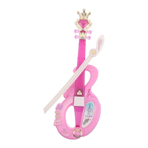 Yardwe Mini Violine aus Musikinstrument für Kreative Rollenspiele Sichere Bunte Noisemaker Party Favor für Kleinkinder Vorschule Familienaktivitäten und Musikfeste von Yardwe