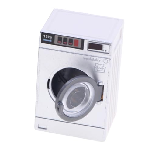 Yardwe Mini-Waschmaschinenmodell für Modelle realistisch puppenhaus Badezimmer puppenhaus Waschmaschine Puppenhaus Zubehör Rollenspielset winzige Waschmaschine Plastik Yardwe Mini-Waschmaschinenmodell für Modelle realistisch puppenhaus Badezimmer puppenhaus Waschmaschine Puppenhaus Zubehör Rollenspielset winzige Waschmaschine Plastik von Yardwe