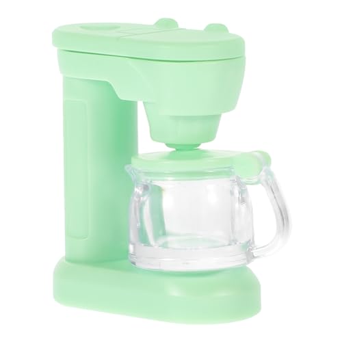 Yardwe Mini-kaffeemaschine Kaffeemaschine Miniatur Klein Kaffeemaschine Für Kaffeekapselmaschine Kaffeekocher Kaffeevollautomat Kaffeepadmaschine Pp Green von Yardwe
