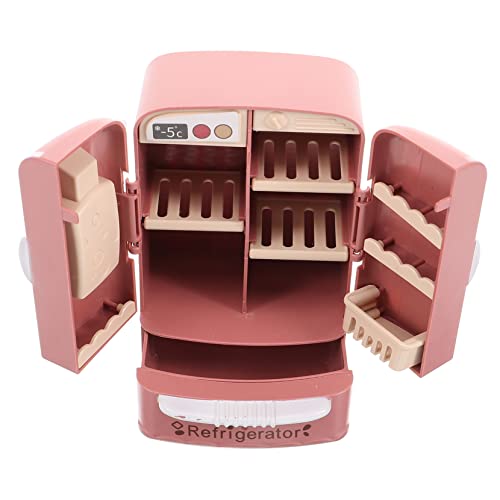 Yardwe Mini -kühlschrankschmuck Tun So, Als Würden Sie Miniaturkühlschrank Zum Basteln Miniaturmöbel Küchenminiaturen Puppenhaus Miniaturen Chocolate Abs von Yardwe