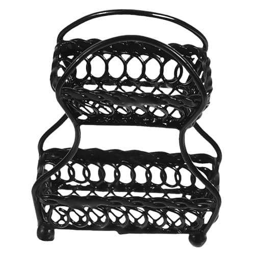 Yardwe Mini-obstkorb Brotkorb Für Arbeitsplatte Miniaturkorb Für Puppenhaus Obstkorb-Modell Dekoration Mini-haushandwerk Miniaturhaus Kit Puppenhausmöbel Körbe Deckel Metall Black Yardwe Mini-obstkorb Brotkorb Für Arbeitsplatte Miniaturkorb Für Puppenhaus Obstkorb-Modell Dekoration Mini-haushandwerk Miniaturhaus Kit Puppenhausmöbel Körbe Deckel Metall Black von Yardwe