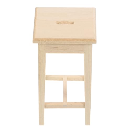 Yardwe Miniatur Hocker Modell für Puppenhaus Kleiner Hocker Deko Möbel für Miniatur Wohnräume für Kreative Mikrolandschaften und Puppenhaus Einrichtung Yardwe Miniatur Hocker Modell für Puppenhaus Kleiner Hocker Deko Möbel für Miniatur Wohnräume für Kreative Mikrolandschaften und Puppenhaus Einrichtung von Yardwe