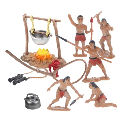 Yardwe Miniatur Primitive Menschen mit Figuren und Camping Werkzeugen Detailreiche Miniatur Deko für Garten Sandtisch Bonsai und Outdoor Landschaft Leicht Tragbar Kreative Sammlung Yardwe Miniatur Primitive Menschen mit Figuren und Camping Werkzeugen Detailreiche Miniatur Deko für Garten Sandtisch Bonsai und Outdoor Landschaft Leicht Tragbar Kreative Sammlung von Yardwe