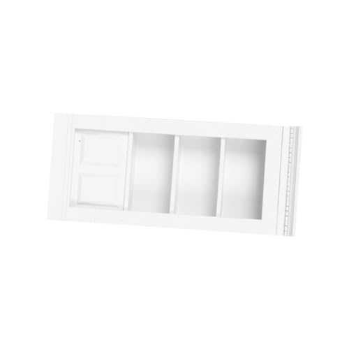 Yardwe Miniatur Puppenschrank aus Hochwertigem Holz Modernes Design Langlebig und Formstabil Vielseitig für Puppenhaus Dekoration Detailreich und Realistisch für Miniatur Landschaften von Yardwe