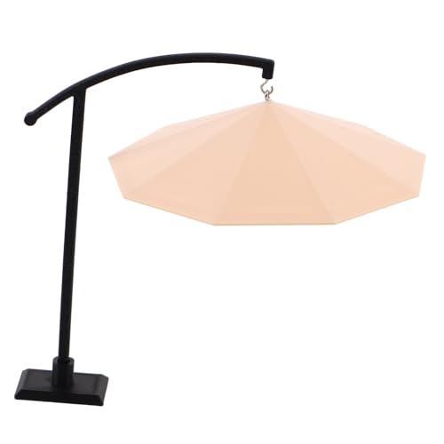 Yardwe Miniatur Regenschirm Mini Regenschirm Requisite Zum Basteln Mini Sonnenschirm Puppenhaus Strandschirm Outdoor Sonnenschirm DIY Gartenschirm von Yardwe