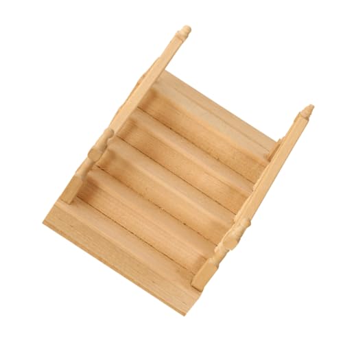 Yardwe Miniatur-treppenmodell, Kleine Treppe, Holztreppe, Mini-holzhandlauf, Treppe, Holzhandlauf, Winzige Holztreppe, Puppenhausmöbel Yardwe Miniatur-treppenmodell, Kleine Treppe, Holztreppe, Mini-holzhandlauf, Treppe, Holzhandlauf, Winzige Holztreppe, Puppenhausmöbel von Yardwe
