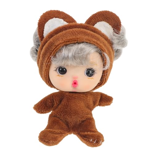 Yardwe Minipuppe kinderspielzeug für Sammelbare Puppen Puppenfigur Mädchenpuppe Mädchen Mädchen kleine Figuren Mädchen Puppe Mädchen Mini Vinyl Brown Yardwe Minipuppe kinderspielzeug für Sammelbare Puppen Puppenfigur Mädchenpuppe Mädchen Mädchen kleine Figuren Mädchen Puppe Mädchen Mini Vinyl Brown von Yardwe