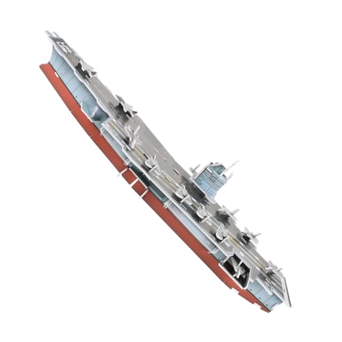 Yardwe Modell Marineflugzeug Metall Modellbausätze 3D Puzzle Modell Metall Bausatz Modellboot Flugzeugmodell Bootsträger Flugzeugträger Kinderspielzeug 3D Puzzles Für Erwachsene von Yardwe