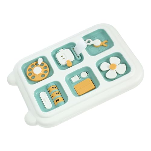 Yardwe Montessori Beschäftigungsboard Für Kleinkinder Sensorisches Feinmotorik Und Kreativität Für Reisen Und Zuhause Für Jungen Und Ab Yardwe Montessori Beschäftigungsboard Für Kleinkinder Sensorisches Feinmotorik Und Kreativität Für Reisen Und Zuhause Für Jungen Und Ab von Yardwe