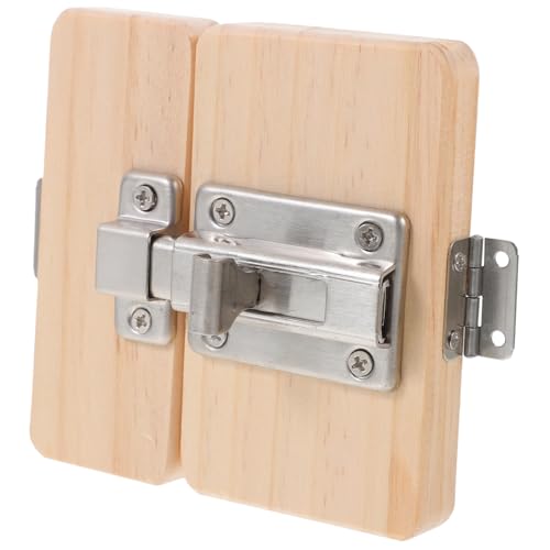 Yardwe Montessori Busy Board Zubehör Türverriegelungsspielzeug Für Holz Originalfarbe Sensorisches Für Motorische Fähigkeiten Und Kreative Aktivitäten von Yardwe