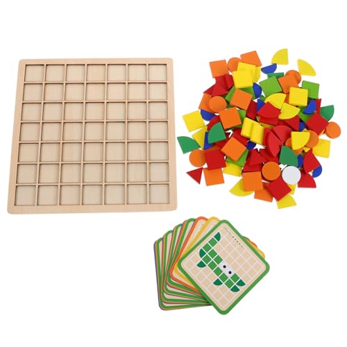 Yardwe Montessori Holzpuzzle Teiliges aus Natürlichem Holz Geometrische Formen Lernspielzeug für Kleinkinder Robustes Sicheres Montessori Taktilen Entwicklung Yardwe Montessori Holzpuzzle Teiliges aus Natürlichem Holz Geometrische Formen Lernspielzeug für Kleinkinder Robustes Sicheres Montessori Taktilen Entwicklung von Yardwe