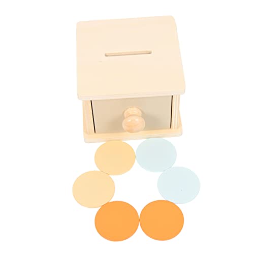 Yardwe Montessori Münzbox aus Holz für Kleinkinder Motorikspielzeug Hand Auge Koordination und Logischen Denkfähigkeiten Fördert Geduld und Konzentration für Jungen und Ab Jahr Yardwe Montessori Münzbox aus Holz für Kleinkinder Motorikspielzeug Hand Auge Koordination und Logischen Denkfähigkeiten Fördert Geduld und Konzentration für Jungen und Ab Jahr von Yardwe