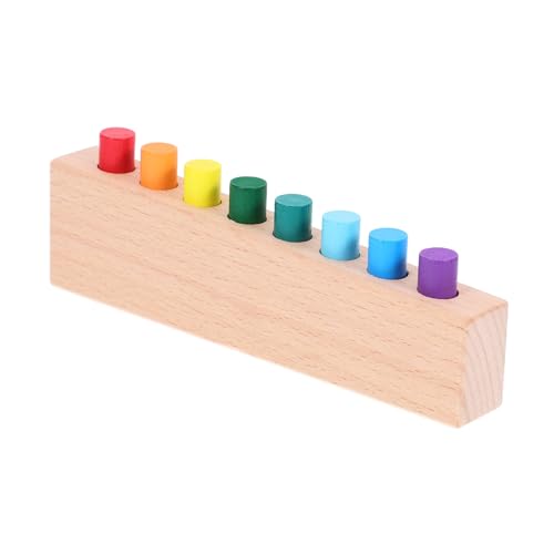 Yardwe Montessori- für 2-jährige Puzzlematte kauspielzeug holzpuzzles Spielzeuge Montessori-Zylinderpuzzle Kleinkindspielzeug hölzern Yardwe Montessori- für 2-jährige Puzzlematte kauspielzeug holzpuzzles Spielzeuge Montessori-Zylinderpuzzle Kleinkindspielzeug hölzern von Yardwe