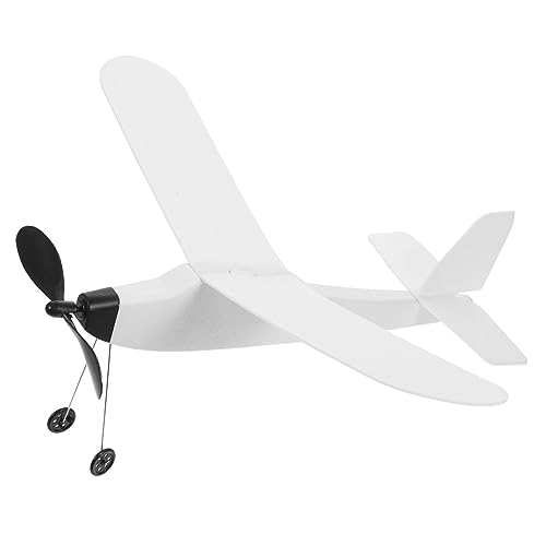 Yardwe Motorflugzeugmodell Kinderspielzeug DIY Segelflugzeugmodelle Flugzeuge Mit Gummibandantrieb Kinderflugzeugspielzeug Flugzeugspielzeug Zusammenbauen Zufällige Farbe von Yardwe