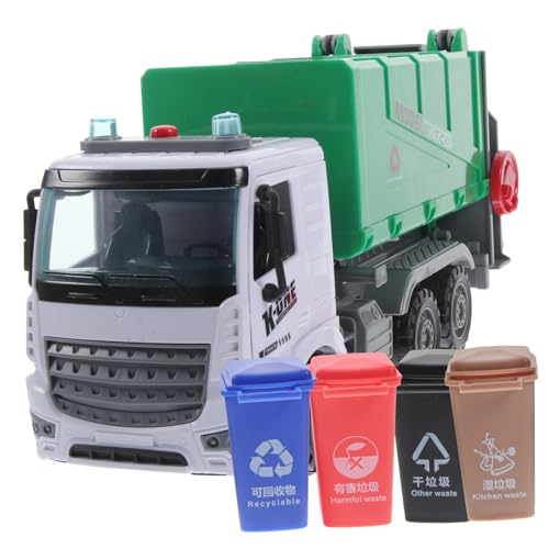 Yardwe Müllwagen Für Reibungsbetriebenes Lernspielzeug Zur Mülltrennung Und Robust Für Jungen Und Jahren Yardwe Müllwagen Für Reibungsbetriebenes Lernspielzeug Zur Mülltrennung Und Robust Für Jungen Und Jahren von Yardwe