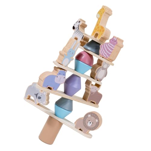 Yardwe Multifunktionales Holz Balance Tierform Pädagogisch Fördernd Stapelbar für Feinmotorik Entwicklung Soziale Fähigkeiten Spielerisch Fördern Yardwe Multifunktionales Holz Balance Tierform Pädagogisch Fördernd Stapelbar für Feinmotorik Entwicklung Soziale Fähigkeiten Spielerisch Fördern von Yardwe